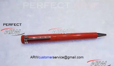 Perfect Replica Montblanc Heritage 1912 Capless Red&Gold Fineliner